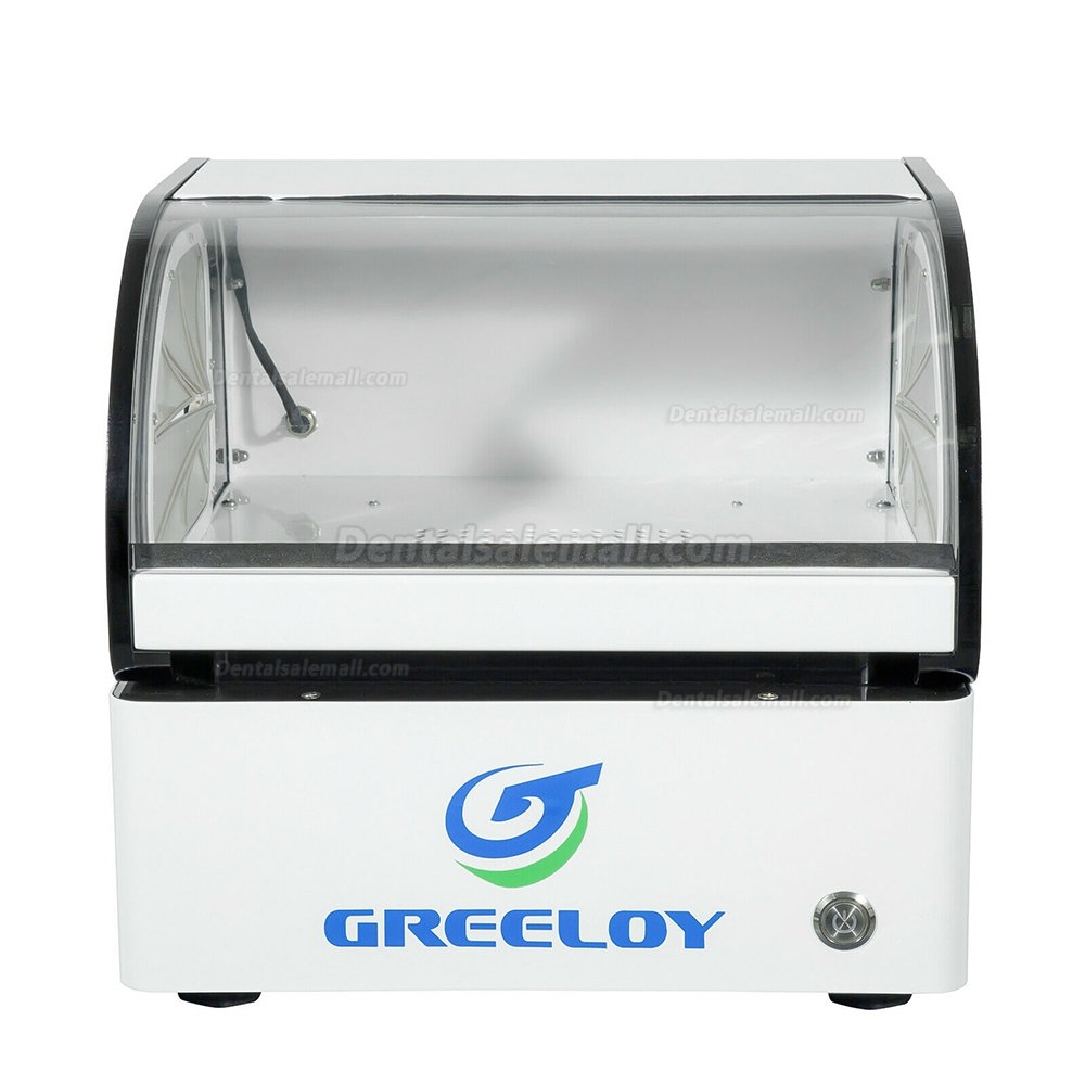 Greeloy 60W Dental Dust Collector Machine Dental Lab Dust Extractor Unit with Filter & Led Light